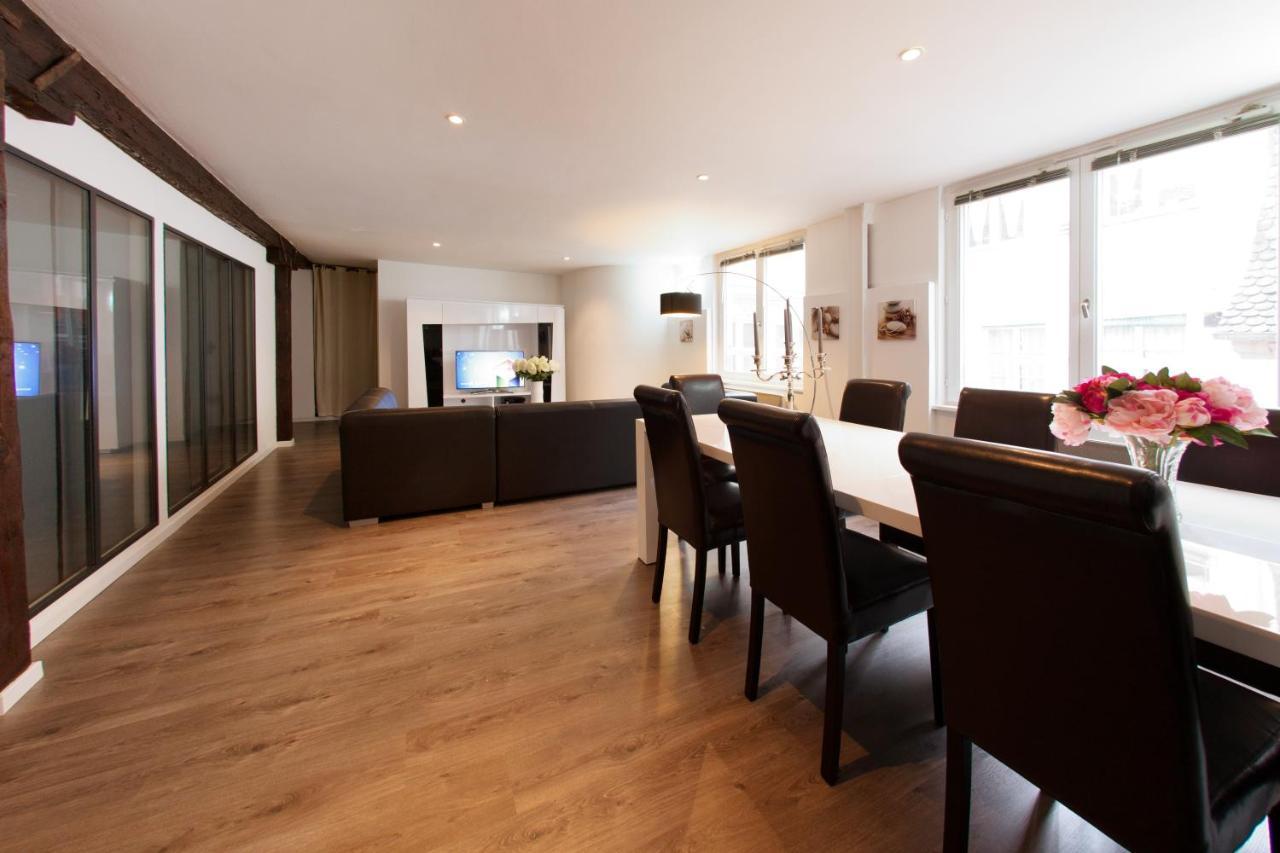 Le Corbeau - Grand Appartement Strasbourg Centre, Calme Bagian luar foto