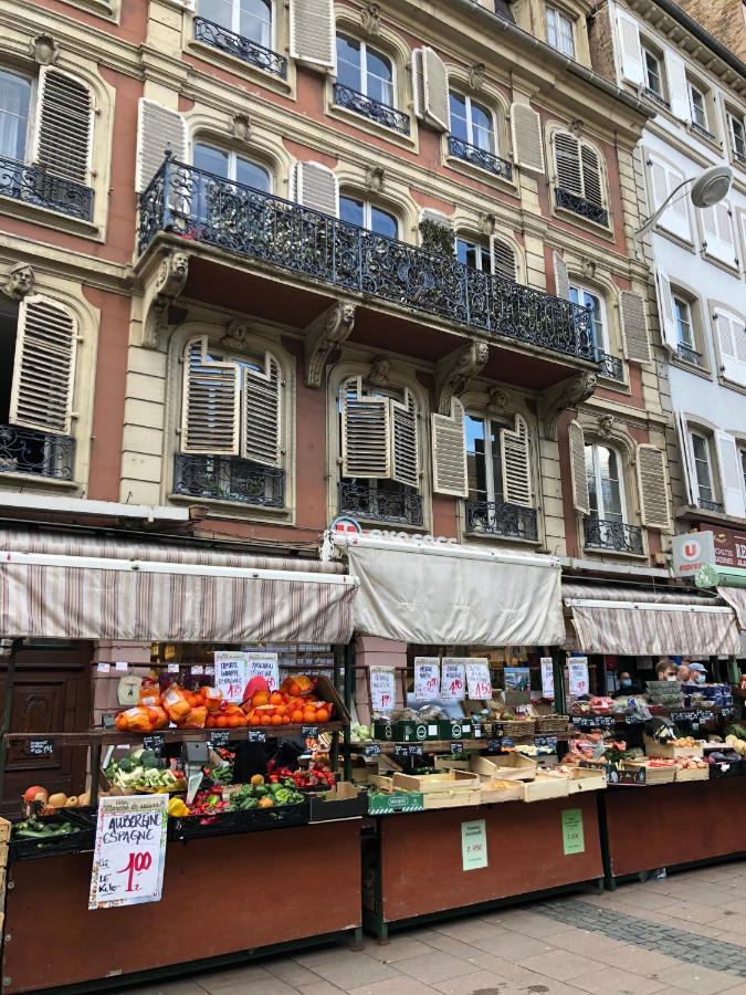 Le Corbeau - Grand Appartement Strasbourg Centre, Calme Bagian luar foto