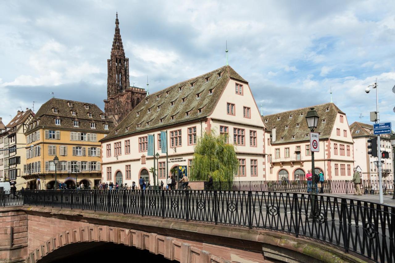Le Corbeau - Grand Appartement Strasbourg Centre, Calme Bagian luar foto